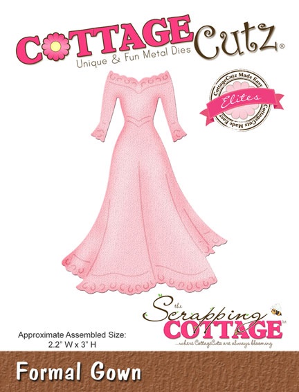 CCE-127 CottageCutz Formal Gown (Elites)