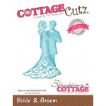 CCE-128 CottageCutz Bride & Groom (Elites)