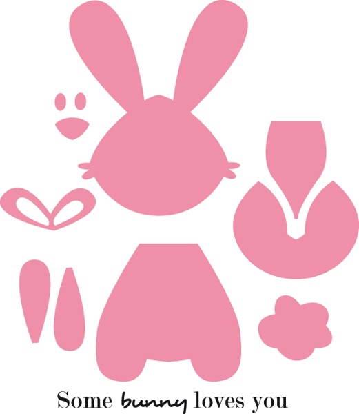 COL1354 Marianne Design Collectable - Bunny