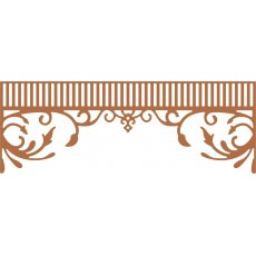 B454 SWykrojnik Southern Charm Valance