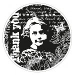CS0868 cling stamps Romantic vintage