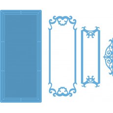 LR0318 Die Creatables  Petra Rectangle