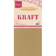 PK9109  Pretty Paper Bloc-  Kraft Paper