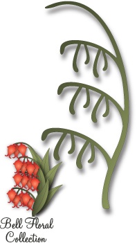 IME-071 In the Making Enterprises - Bell Floral Stem Left