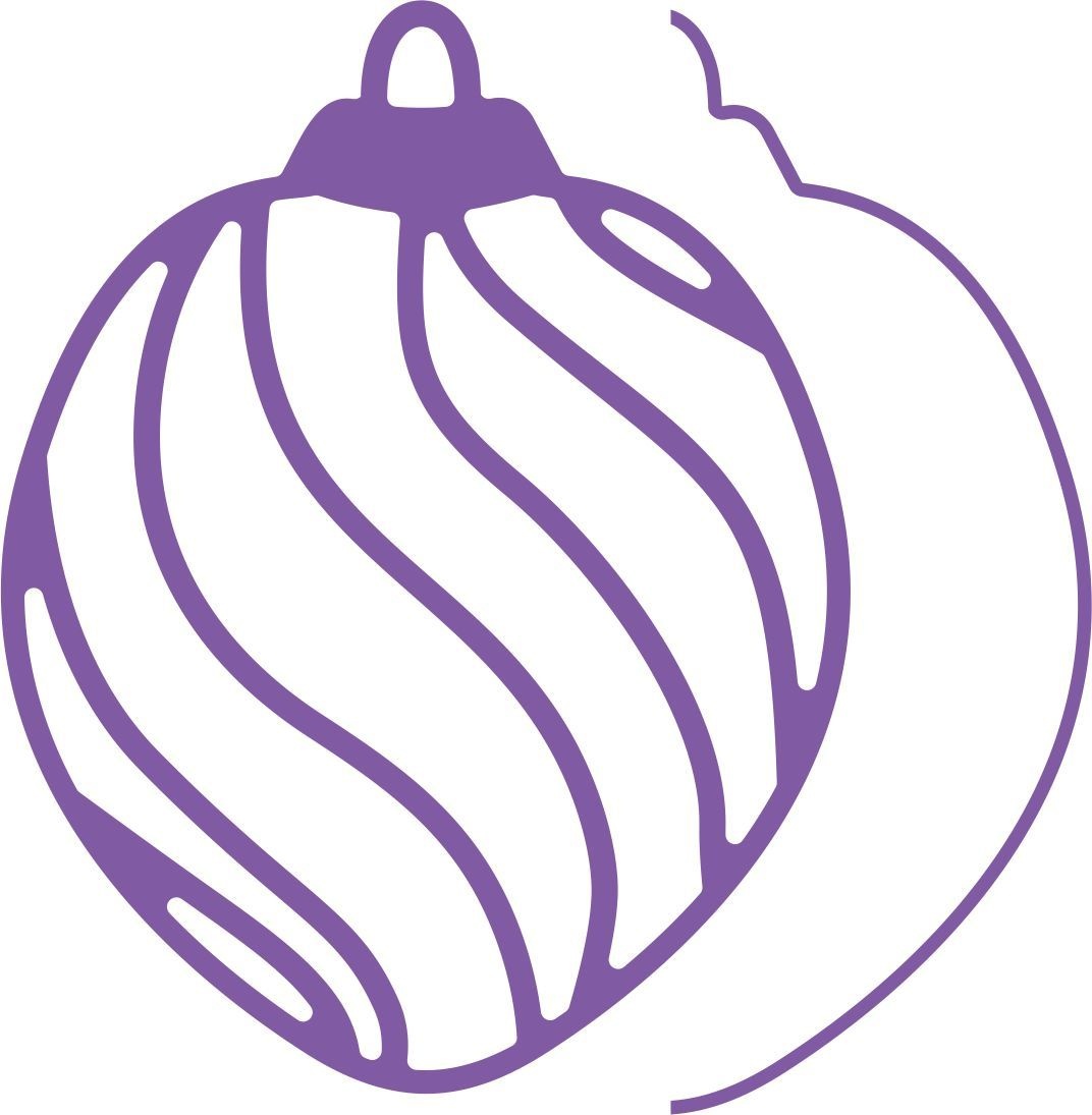 Christmas Ornament Angel Wing - B487