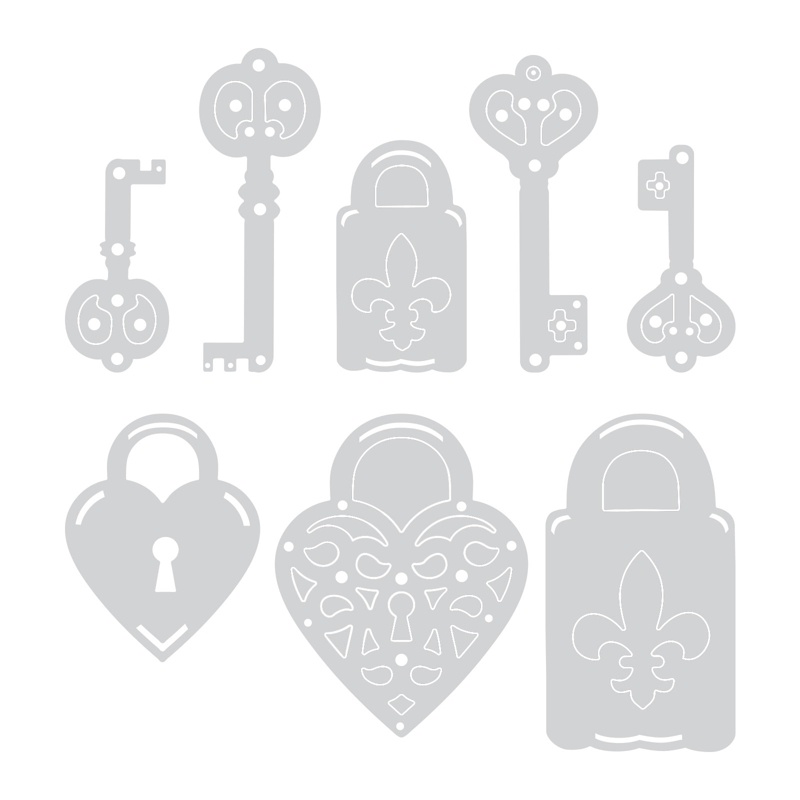 659705 Wykrojniki Thinlits Die Set 8PK - Pandora