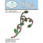 921 Wykrojnik  Elizabeth Craft Designs - Holly Flourish
