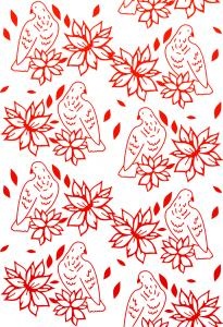 C0723592 Folder do embossingu -Poinsettia Lullaby Wrapped in Joy Collection