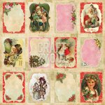 CP-CS08 Papier 12x12"jednostr.-elementy CHRISTMAS STORY 08