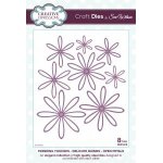 CED1416 Wykrojniki stokrotki -Finishing Touches Collection Delicate Daisies - Open Petal Die