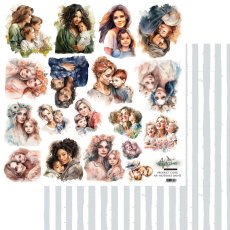 AA-MOTHERSDAY-01 Alchemy of Art  - Elements for self-cutting out 12x12"  Mothers Day