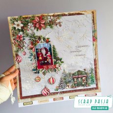 Christmas layout tutorial