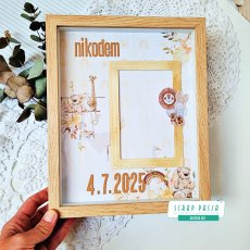 Metryczka dla dziecka - "Boho Baby" od Craft and You Design