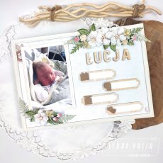 Metryczka z kolekcji Boho Baby