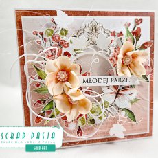 Vintage garden in Red