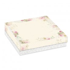 CP-BOX-SQ-FR box for square card  Craft&You Design FLOWER ROMANCE