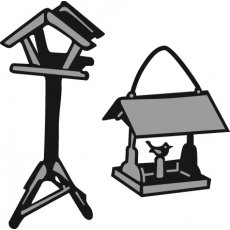 CR1290 Wykrojniki Craftables - Tiny's Birdhouse (2pcs)