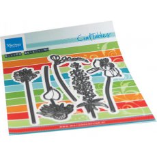 CR1529 Metal Die Marianne Design - CrafTables - FRESH FLOWERS