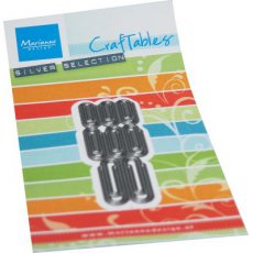 CR1589 Metal Die Marianne Design - CrafTables - Punch die - Paperclips