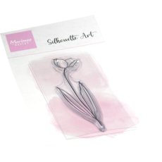 CS1159 Silhouette Art - Tulip
