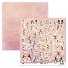 CP-TRT07 Elements for self-cutting out 12x12" Travel Time 07