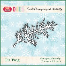CW013 Dies Craft&You Design Fir Twig 