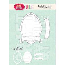 CW152 CUT DIES - Mini frame - Craft&You Design