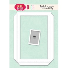 CW267  Cutting Die -  Photo frame 9x13  - Craft&You Design