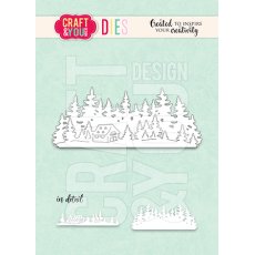 CW306  Cutting Die - Forest Line - Craft&You Design