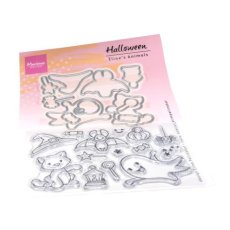 EC0201  Eline's Animals - Halloween STAMP & DIE SET