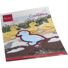 LR0698 Metal Die Marianne Design - Creatables -  Tiny's Duckling
