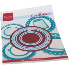 LR0763 Metal Die Marianne Design - Creatable - Small circle arches