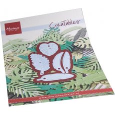 LR0794 Metal Die Marianne Design - LITTLY JUNGLE LEAVES