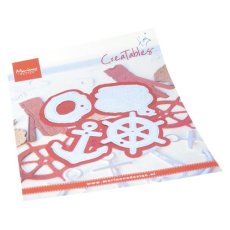 LR0860 Metal Die Marianne Design - Creatable - Tiny's Nautical
