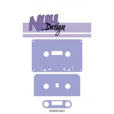 NHHD1041 Dies NHH Design - "Casette Tape"