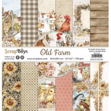 OLFA-08 30,5x30,5 cm Scrap Boys - Old Farm