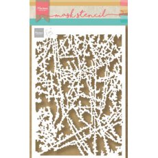 PS8106 Mask Marianne Design - Craft stencil - A5 - TINY'S FROZEN WINDOW