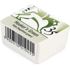 RENAKWARELE-35-watercolors cubes-hooker's green
