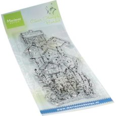 TC0921 Silhouette Art - Tiny's Border - Birdhouses